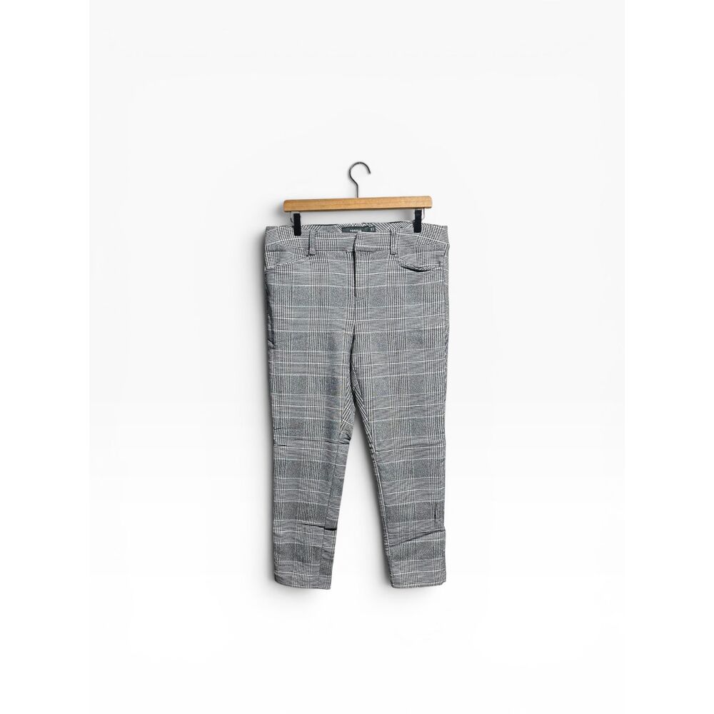 Torrid Herringbone Pants Women’s 14 Crop Skinny Leg Office Preppy Knit Pants